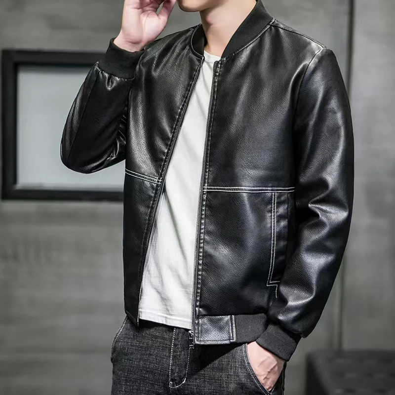 DNY潮牌服饰春季男女同款棒球服休闲时尚潮流百搭帅气皮夹克