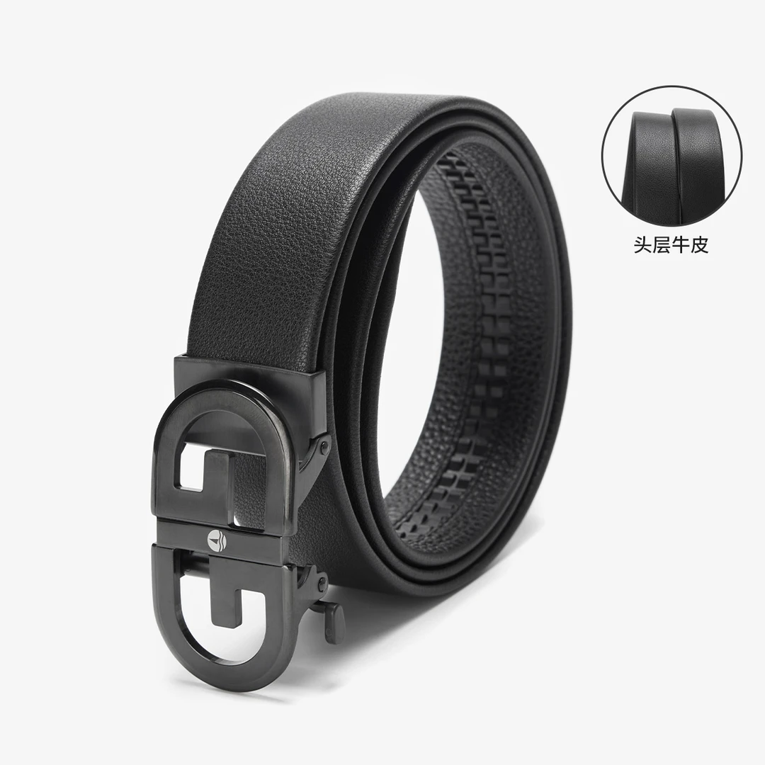 [礼盒包装]navigare意大利小帆船牛皮腰带男高档真皮皮带自动扣
