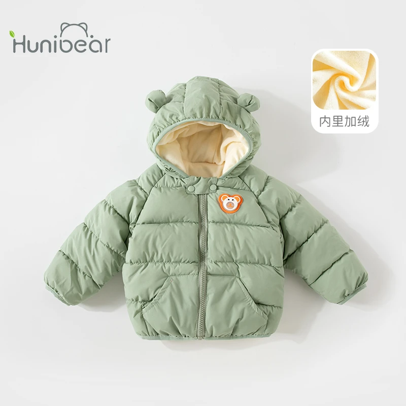 冬季宝宝新款婴儿棉袄男童女童儿童秋冬保暖夹棉加厚外套棉衣棉服