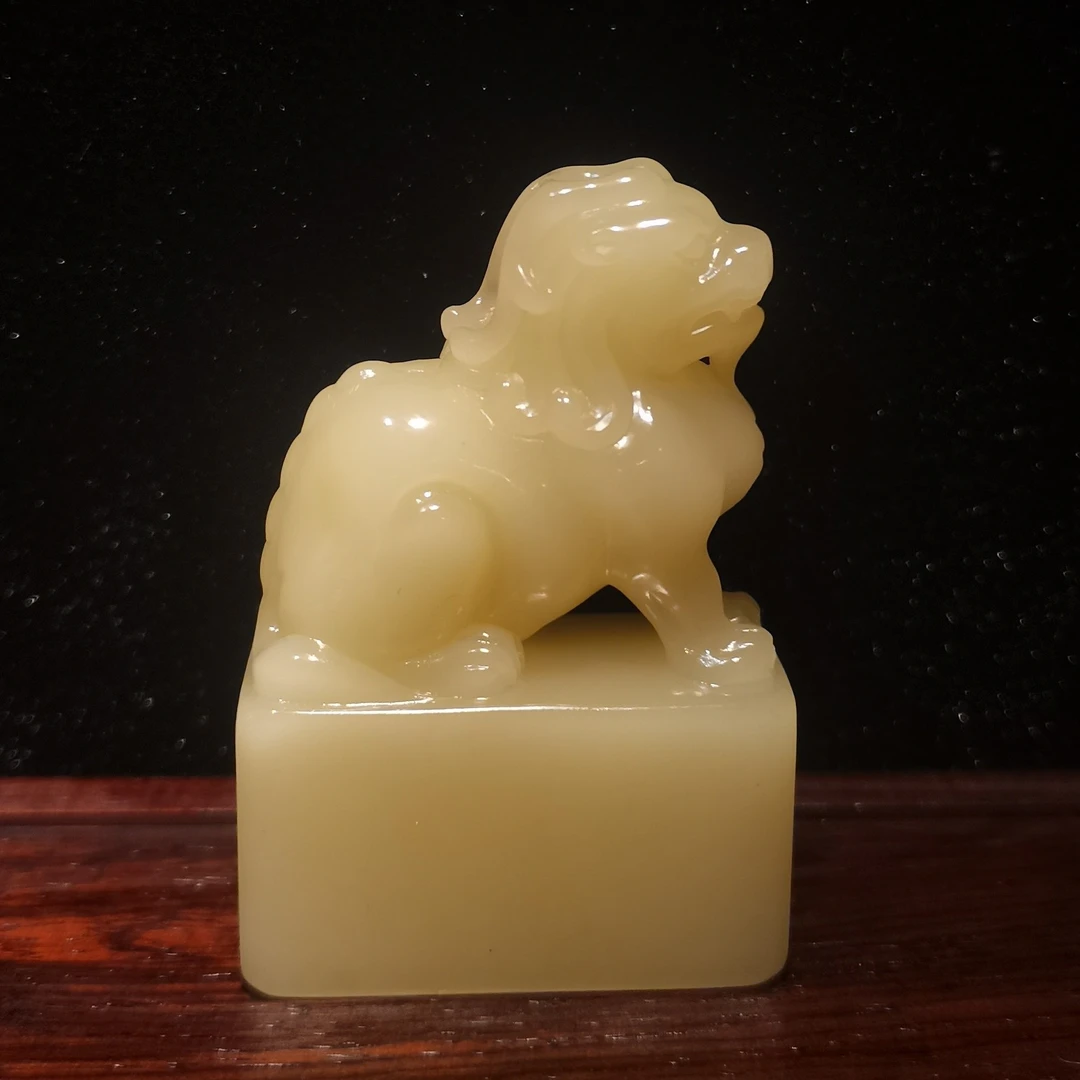 精品芙蓉瑞兽纯手工雕刻