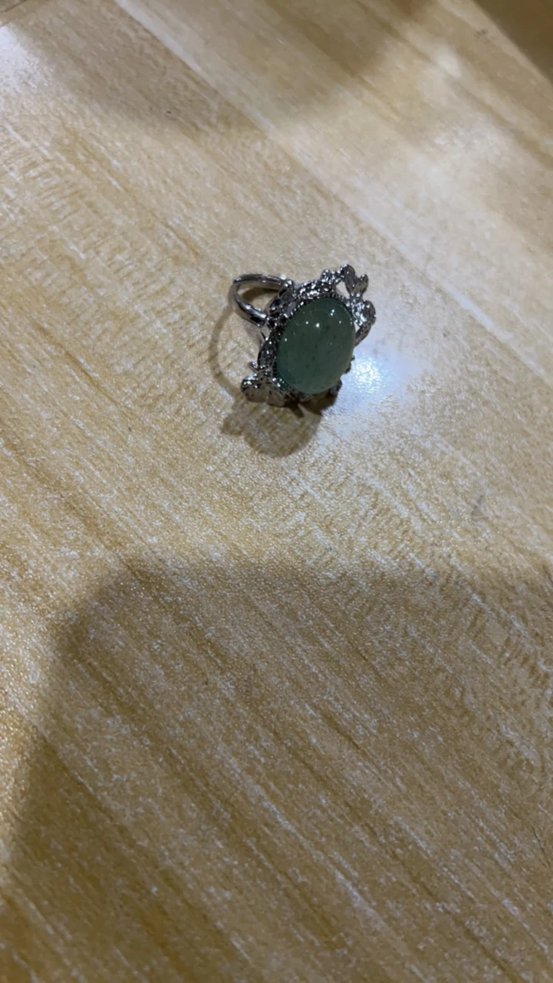 橄榄核雕刻戒指hy2