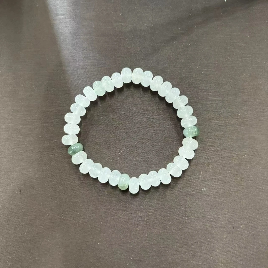 天山翠算盘珠手串 8mm D16003