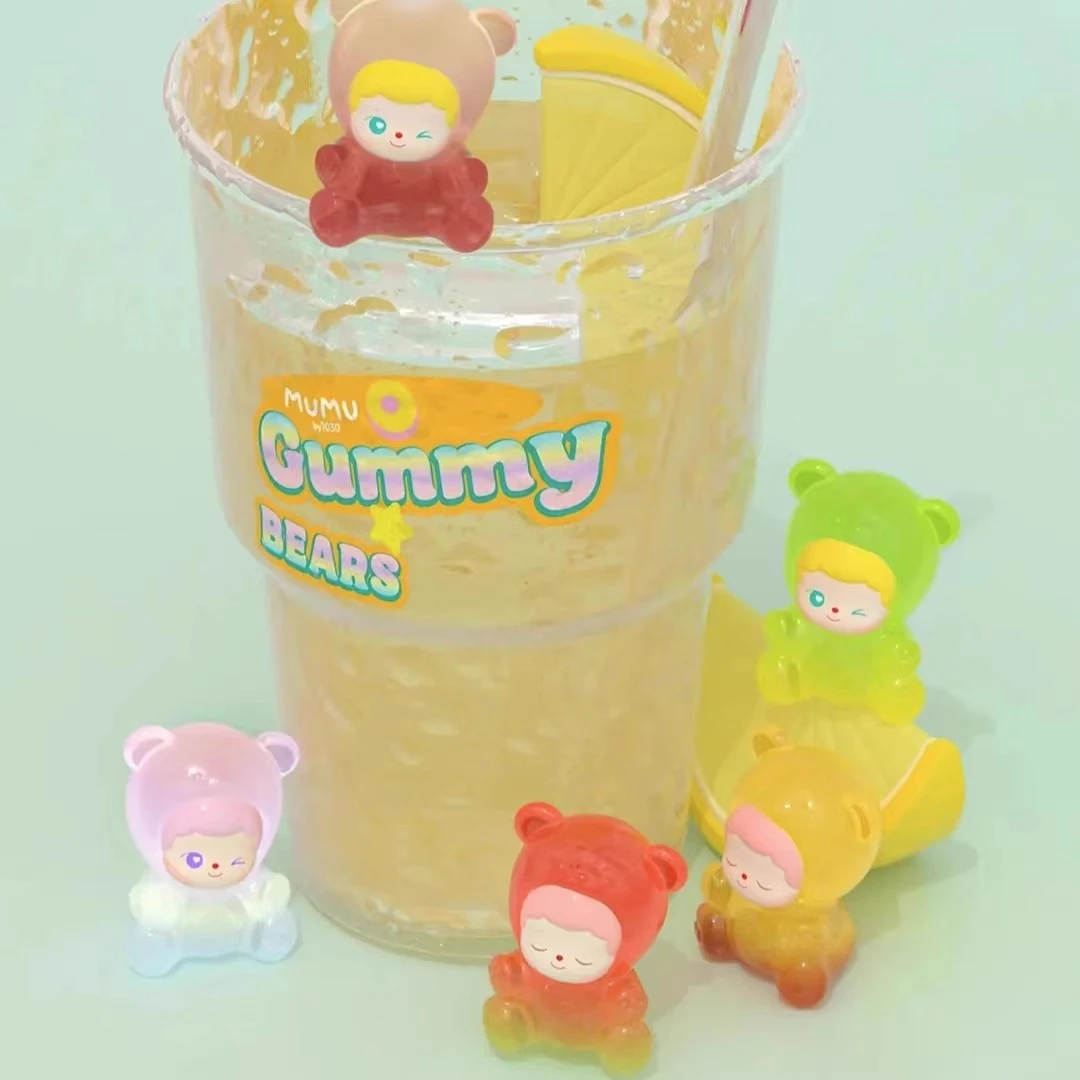 【拆盒】Mumu熊粒粒盲袋盲盒可爱家居车载摆件手办生日礼物