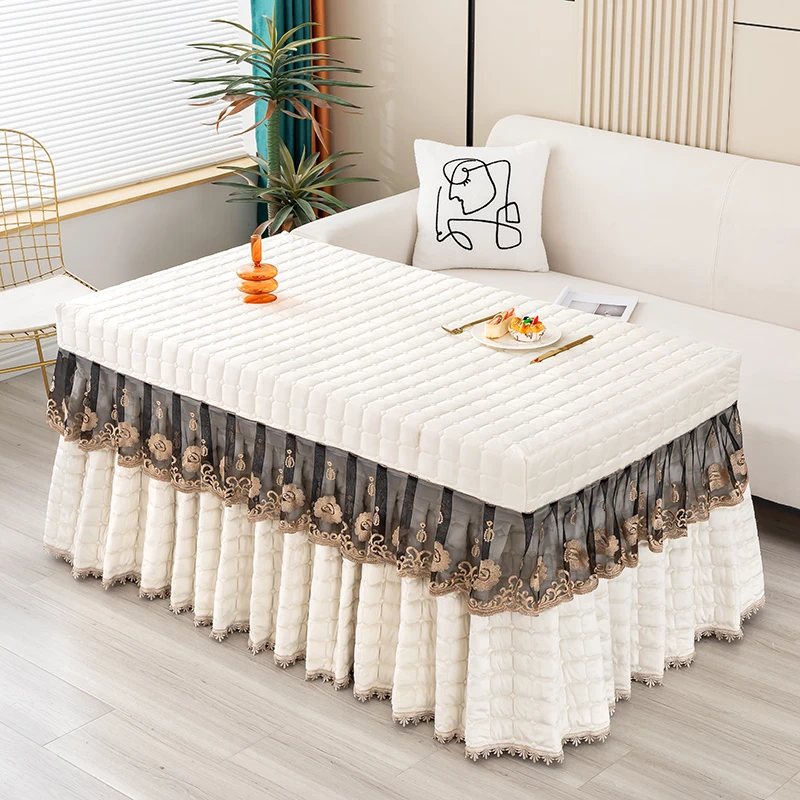 新款烤火桌子罩套加厚长方形茶几烤火炉桌罩取暖桌布电炉罩套冬季