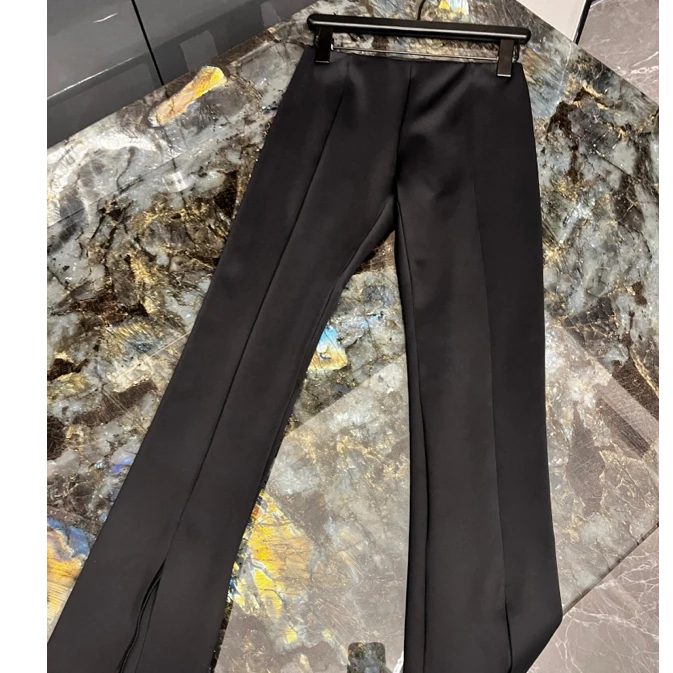 “Row" 重磅外贸进口高奢原单百搭修身显瘦百搭小黑裤