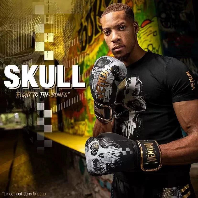 VENUM毒液 SKULL复仇者骷髅 拳击泰拳格斗搏击沙袋拳套训练手套