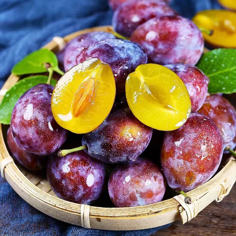 好食邦天水西梅带箱2斤新鲜水果酸甜可口顺丰包邮预售5天内发货