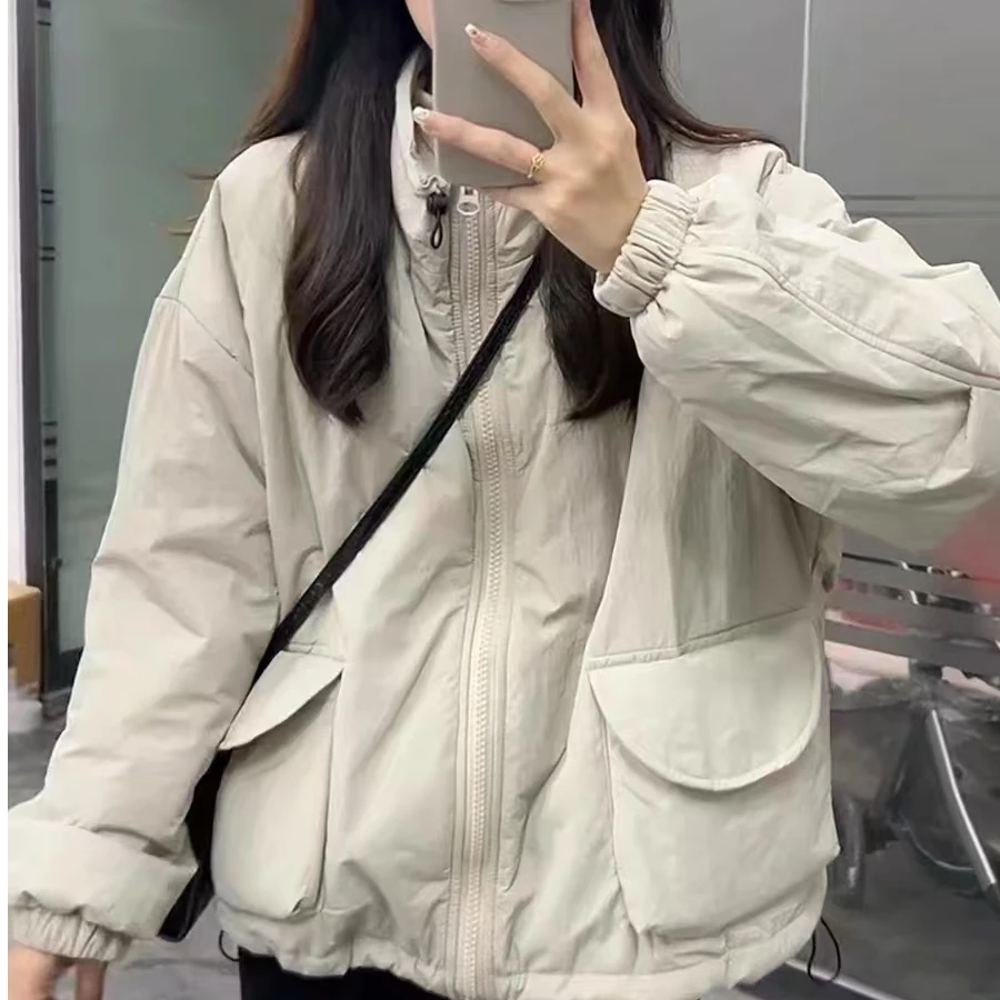 直播间ins棉服专用链接冬季短款女装