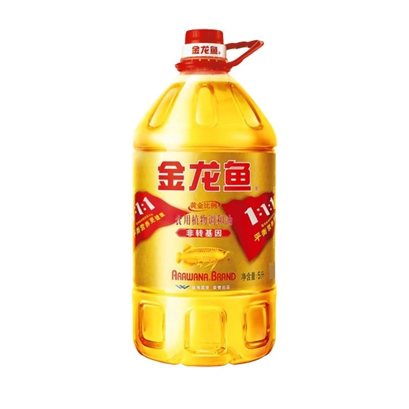 金龙鱼 黄金比例非转食用调和油5L/桶