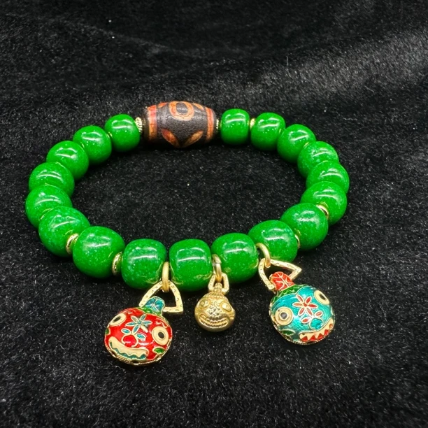 【龙少专属】吞金兽一家干青老型手串 多样性发一件 LAQ2007