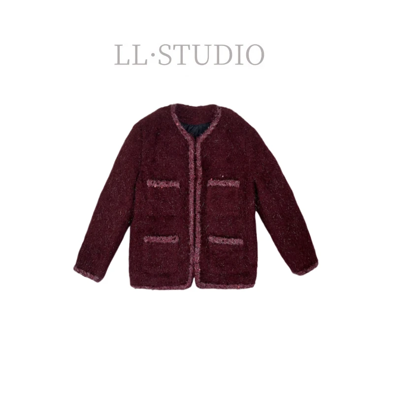 妙兮·LL冬季新款时尚休闲小香风气质名媛风羽绒服*20242293