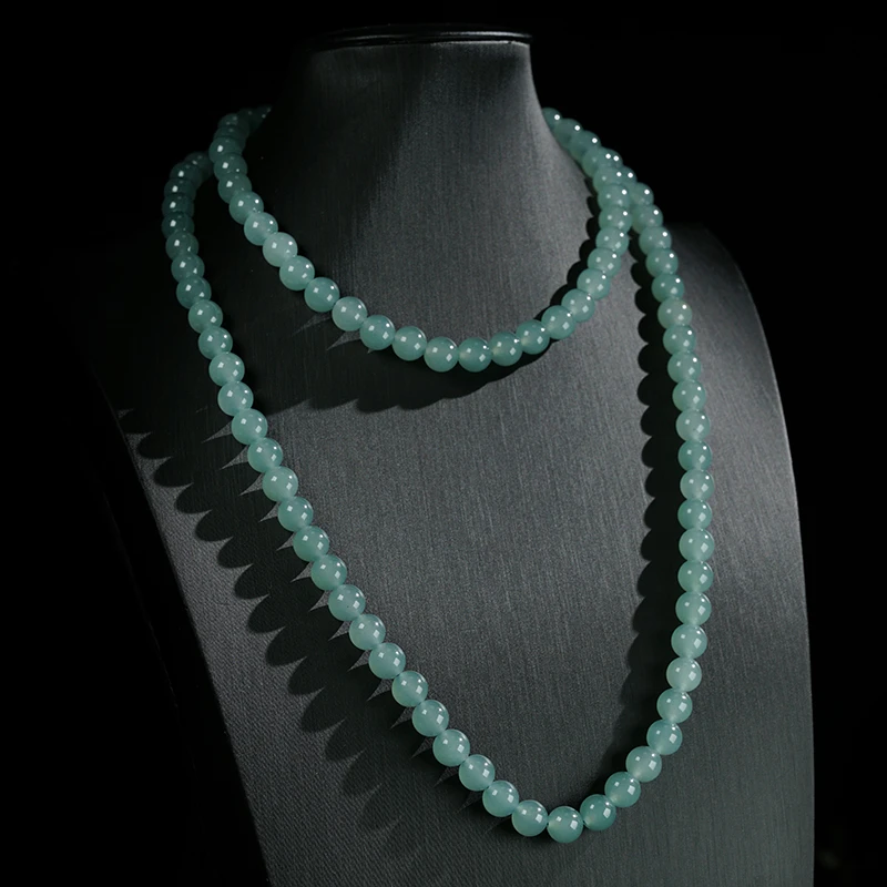 蓝水108颗8MX项链时尚百搭女款-166LS48047