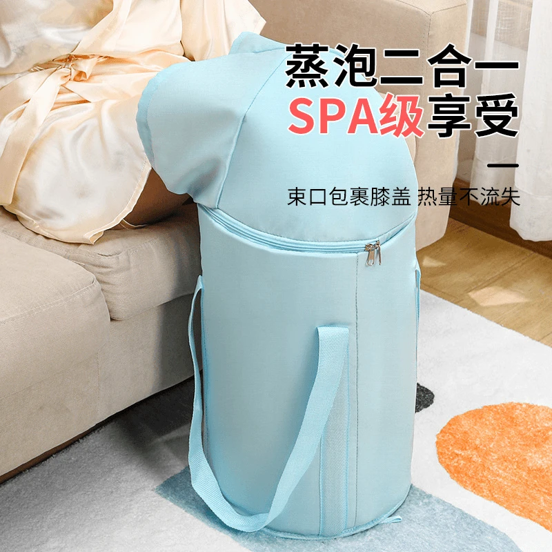 泡脚桶可折叠泡脚袋过小腿过膝深桶家用养生便携式足浴袋