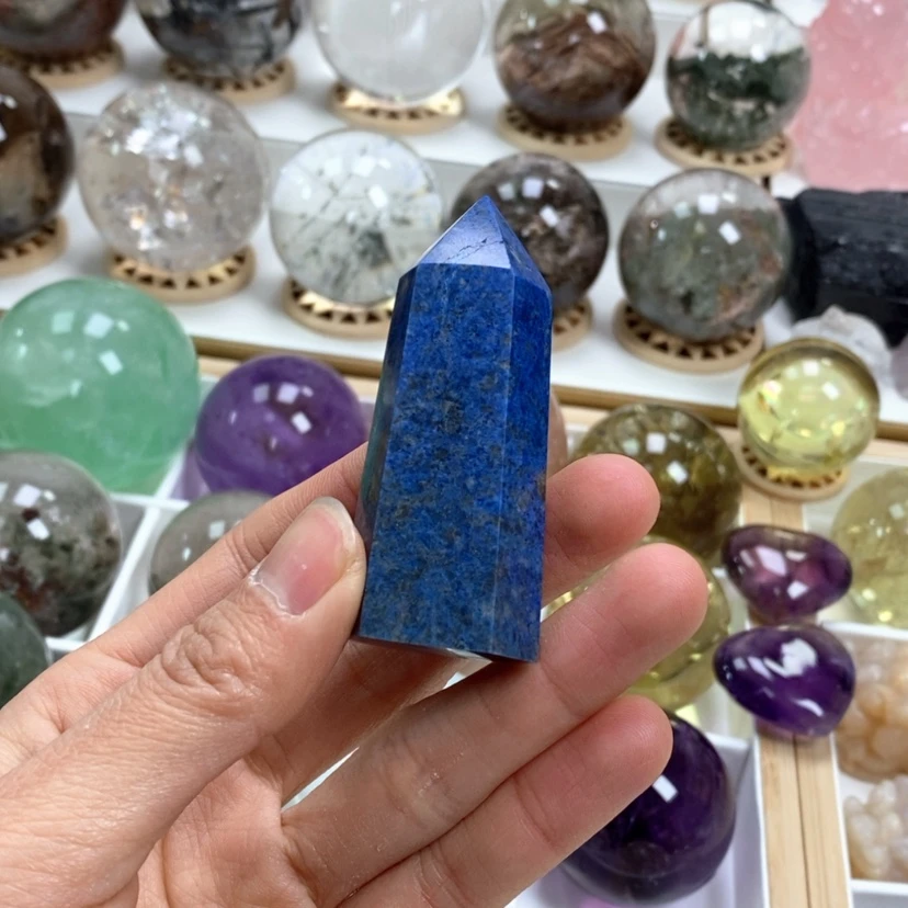 【闪购商品】青金石柱子未镶嵌文*心