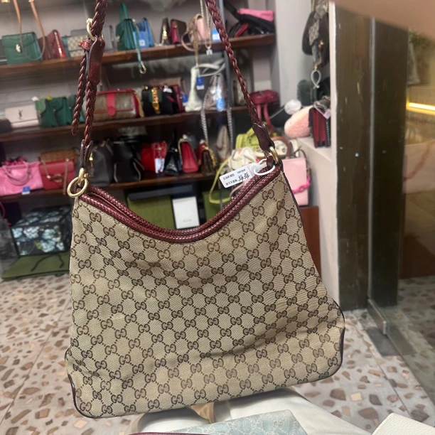 95新 GUCCI/古驰 老花托特包/ym
