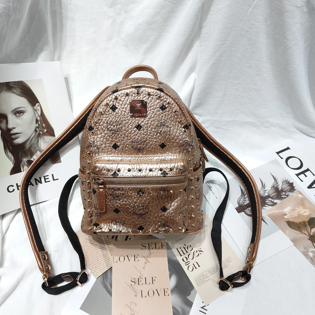 95新 MCM MCM 小号书包YM