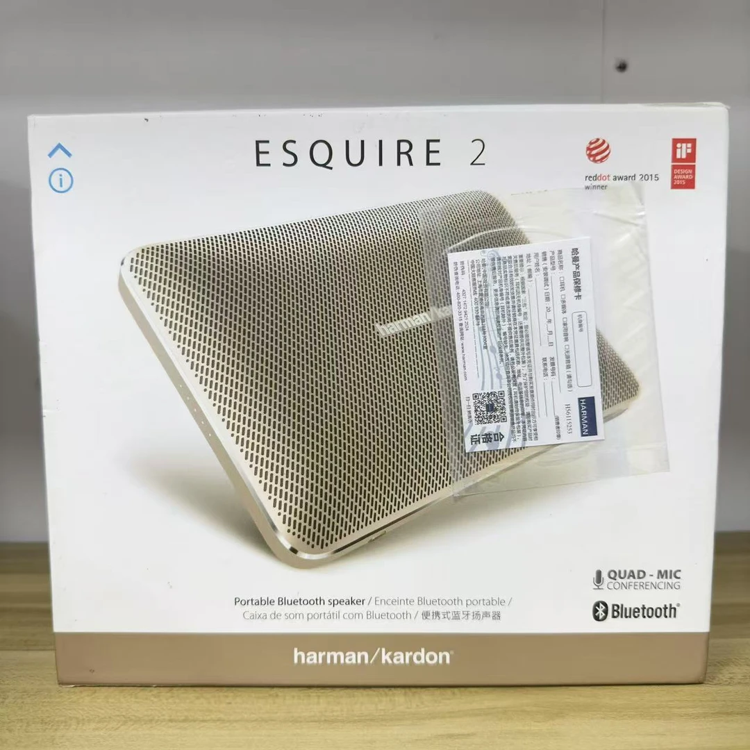 95新 harman kardon/哈曼·卡顿  ESQUIRE2蓝牙音响4单元 降噪通话