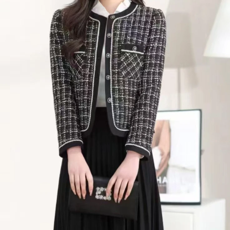 【XY1188】2025春装装新款时尚百搭小香风外套