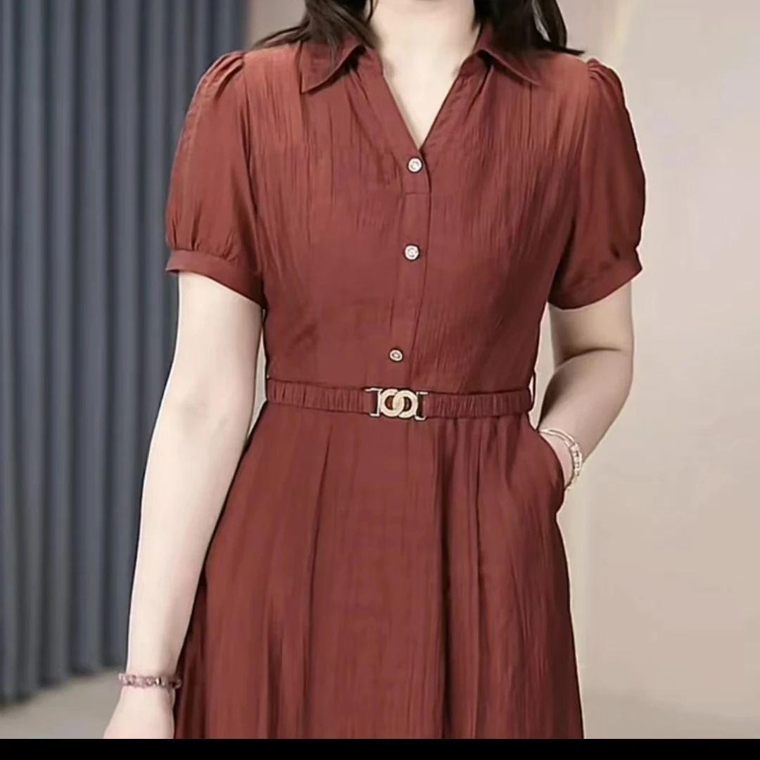 【YM2401】夏装新款时尚显瘦气质夏季连衣裙