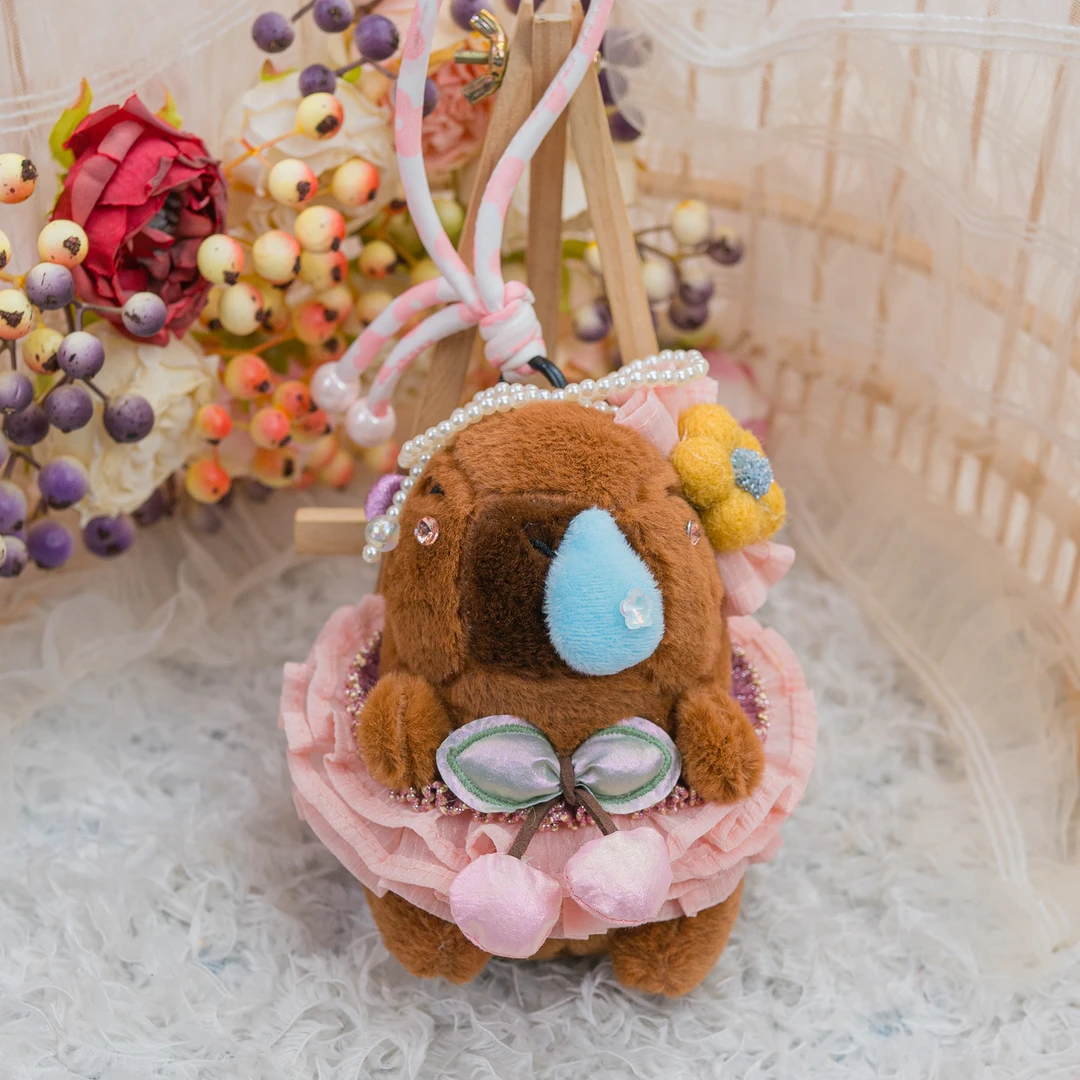 AL-2339 卡皮巴拉挂件头饰儿童小女孩发夹发饰可爱甜美百搭手工