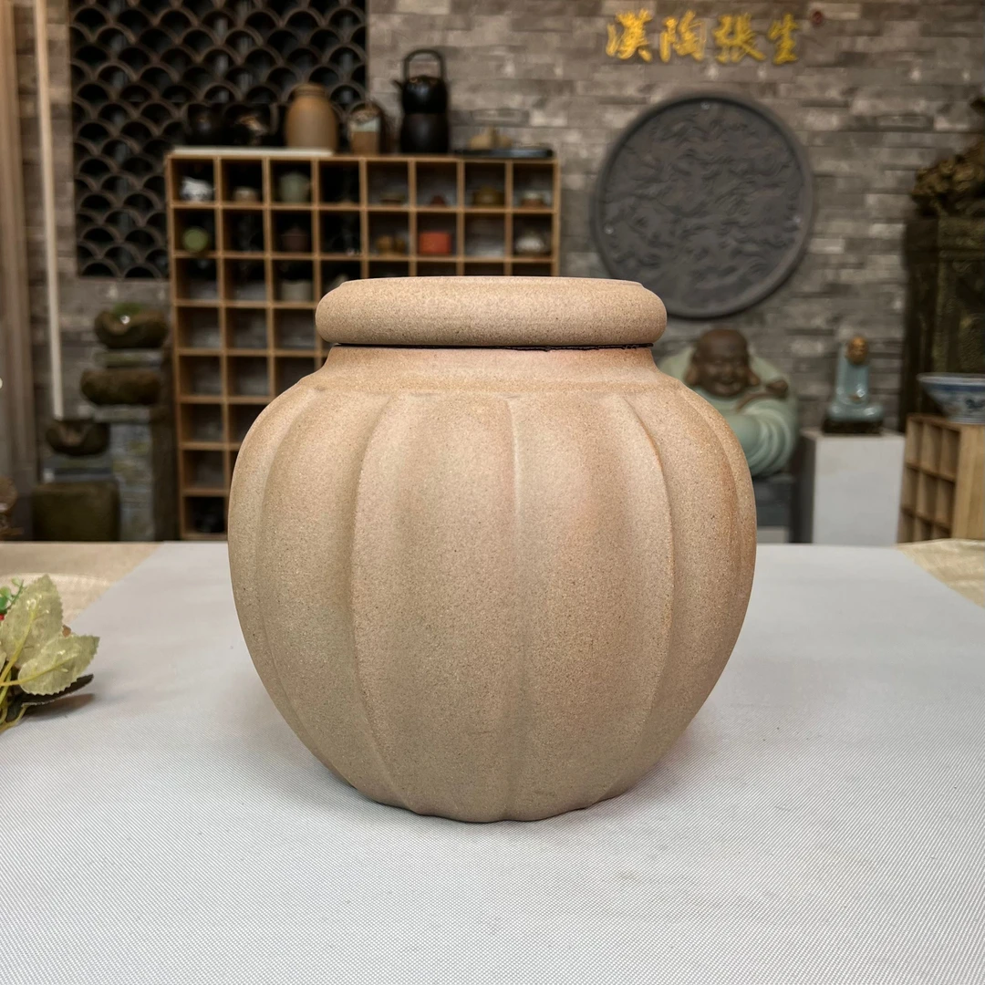 老坑矿聚福茶叶罐