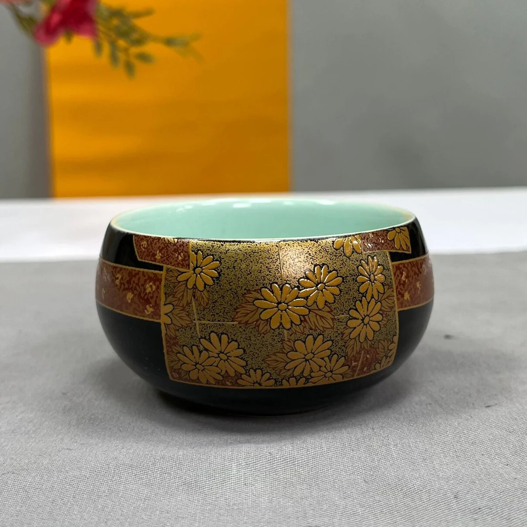 云锦鼓形茶杯主人茶杯