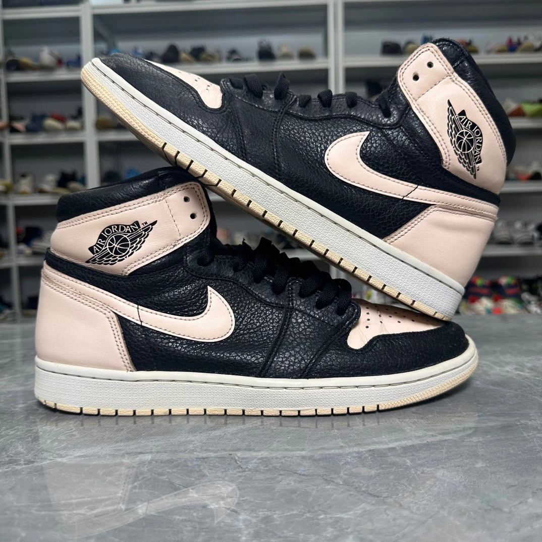 AJ1 og黑粉 45.5码/8新/公价1389 货号555088-081