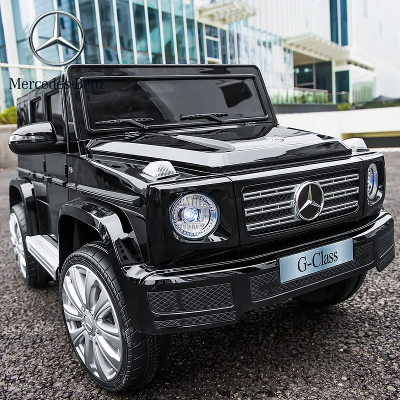 儿童电动车四轮四驱动力奔驰汽车小孩宝宝可坐人遥控运动避震童车