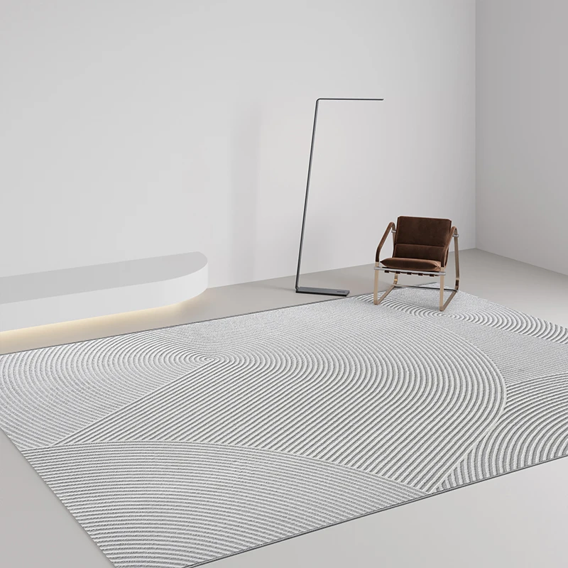 宇秀地毯云迹02简约现代家用地垫高级感客厅卧室沙发茶几地垫百搭