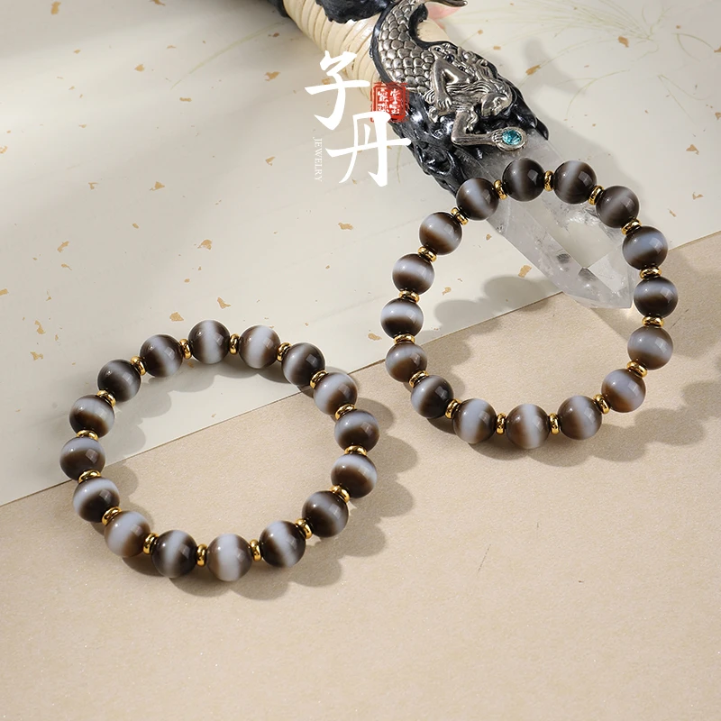 【蜜棠珠宝】药师珠手串 （多样性发/发一串）F5-086