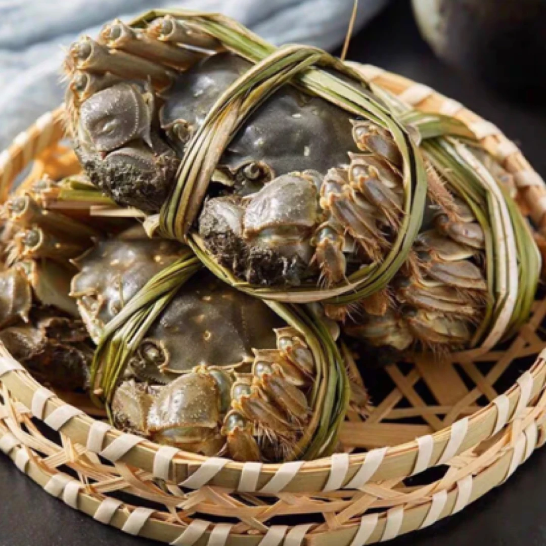 大闸蟹（断腿全公）4两左右