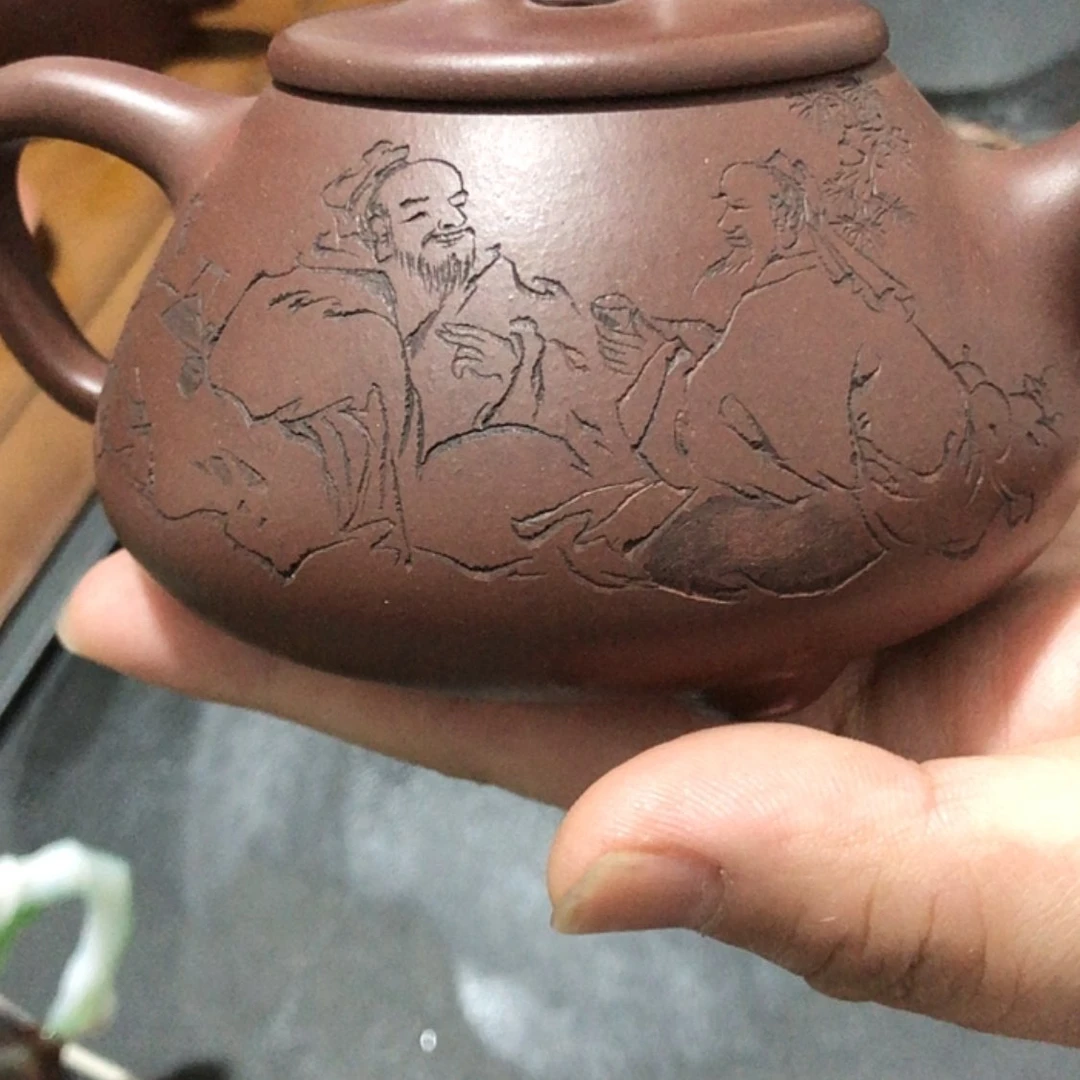 【闪购商品】紫砂茶壶一**川