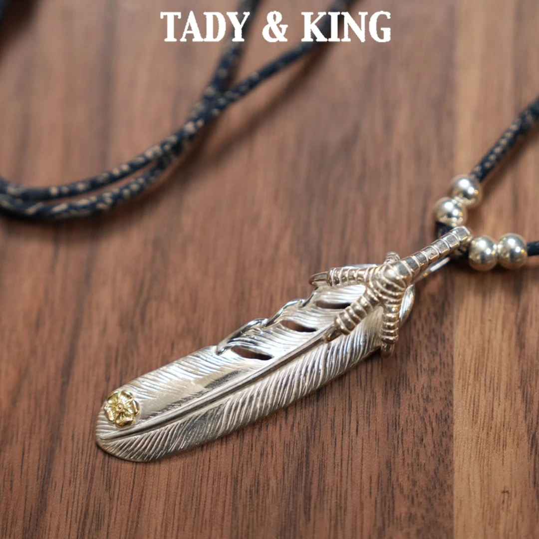 TADY KING银爪点金羽 项链吊坠