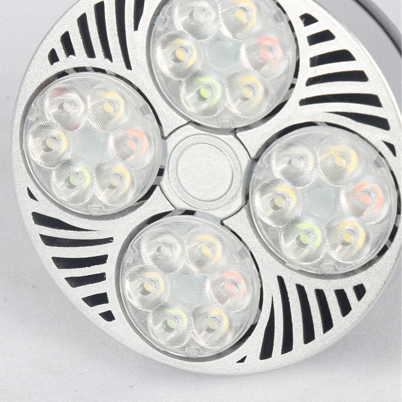 戏鱼雨林水陆生态植物墙空气凤梨苔藓LED三基色RGB全光谱P30射灯