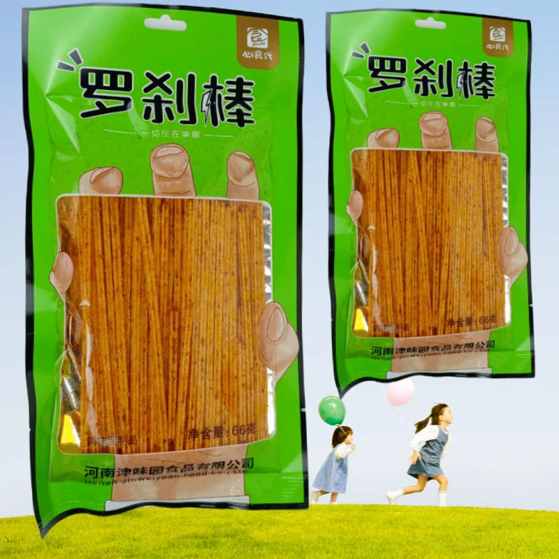 心食代罗刹棒辣条干辣棒调味面制品净含量休闲解馋零食干辣条营养