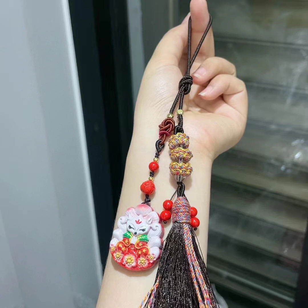 辰砂（处理）朱砂各车挂牌子时尚百搭多样性发货