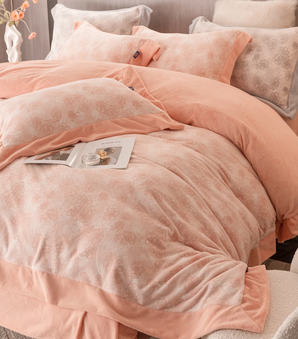 【蔷薇粉】孤品床上用品床单被套枕套夏被凉席