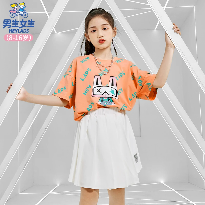 23535女大童短袖T恤NJTCJ23535A