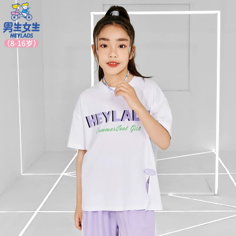 23543女大童短袖T恤NJTCJ23543A