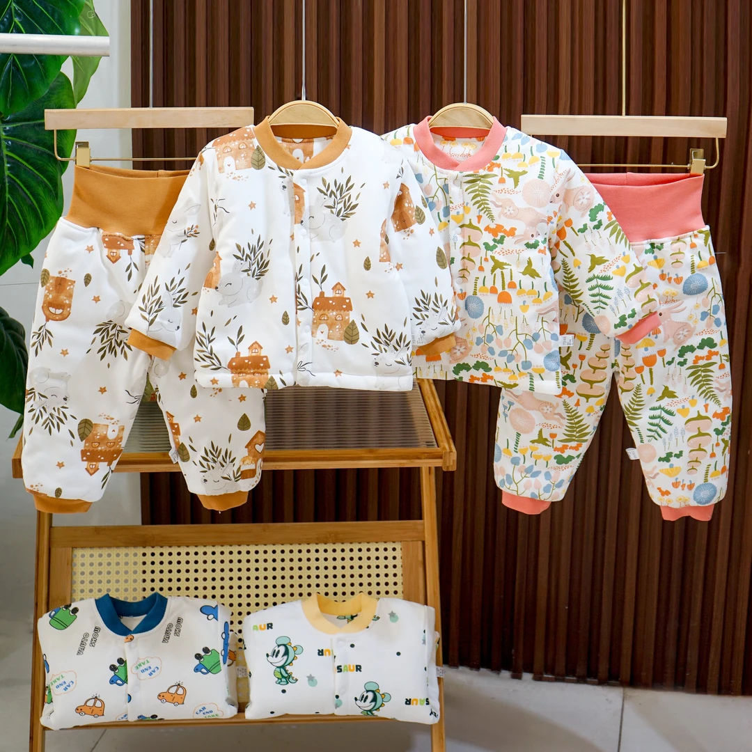 【150g】婴幼儿童冬装分体棉衣宝宝加厚保暖内胆外出夹棉棉服【2】