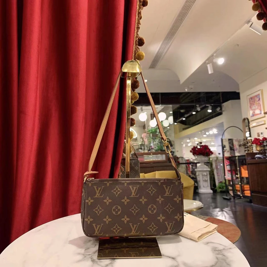 95新 LouisVuitton/路易威登 路易威登/GGS路易威登大麻将老花金