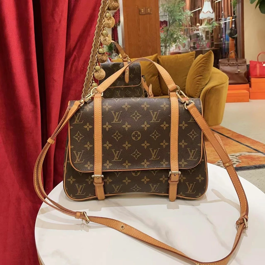 95新 LouisVuitton/路易威登 变形金刚双肩包书包老花58569550