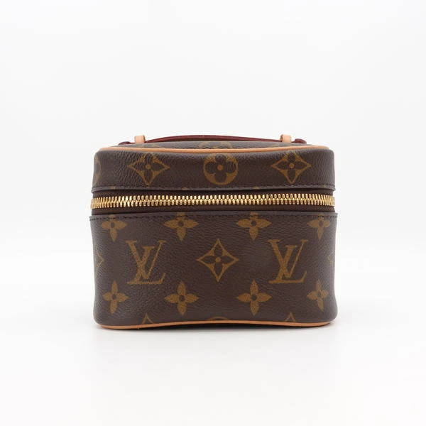 95新 LouisVuitton/路易威登 nice nano老花手提化妆包/37435602