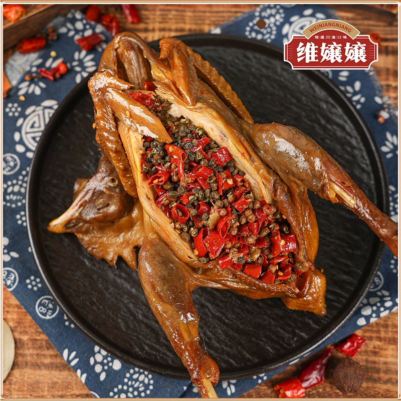 手撕椒麻鸡1000g麻辣鲜香蛋白质健康短保质期储存即食整鸡