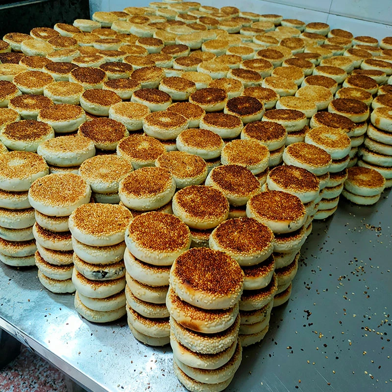 安徽安庆宿松特产老式月饼传统手工糕点老麻饼小芝麻饼500g