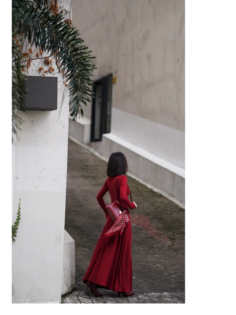 2988原创秋款针织连衣裙