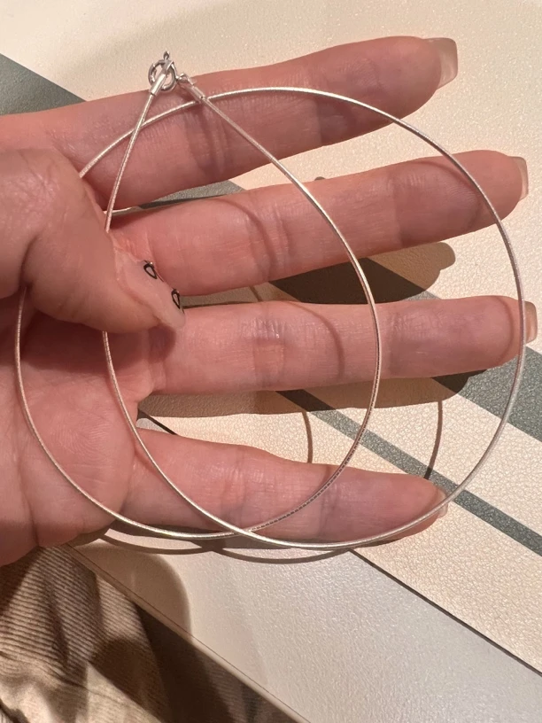 链子925银 气质小众项圈颈链纯银银链子足银鱼线925银项链百搭