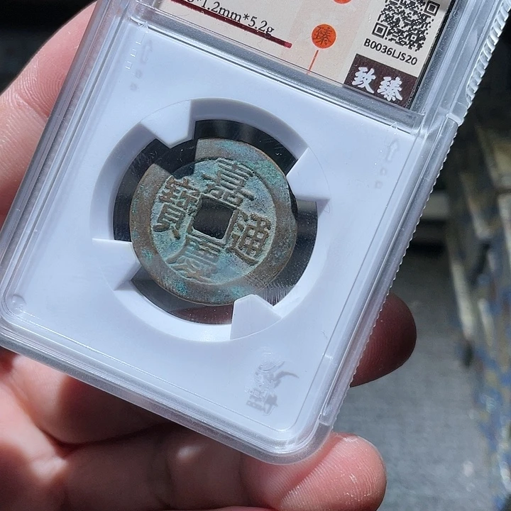 铜武泉武泉  嘉庆通宝  s20