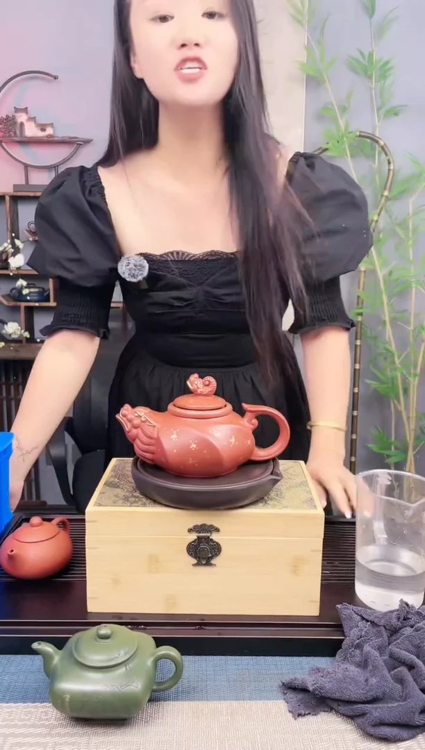 【闪购商品】朱泥洒金龙头老大