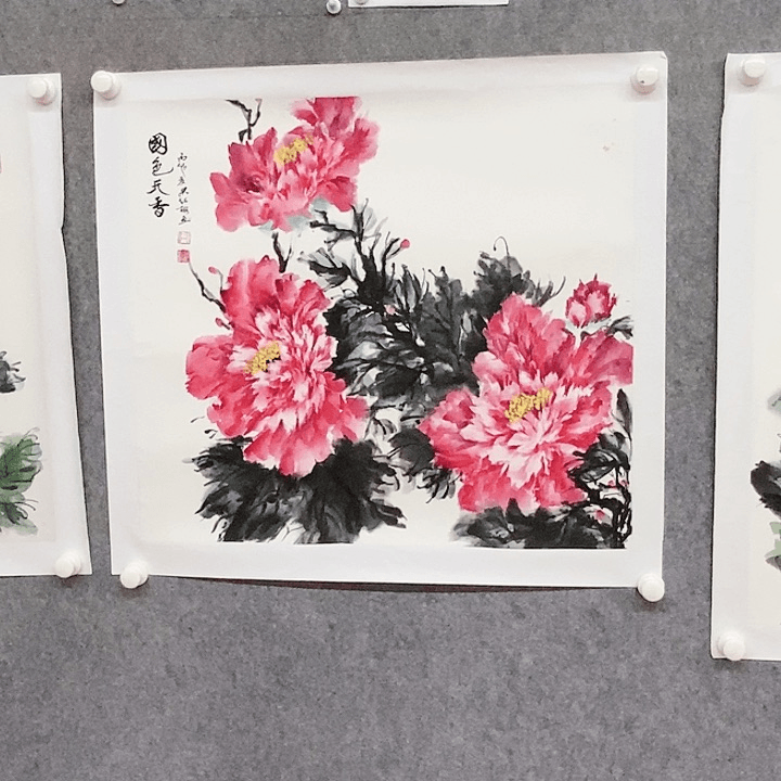 绘画花鸟绘画作品